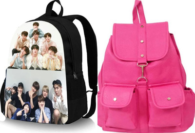 khatushyam collection A_DGTL-034_@@_1pc & pc38_abc 30 L Backpack(Black, Pink)