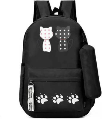 Flamebird GREY DOULE CAT44_10 20 L Backpack(Black)