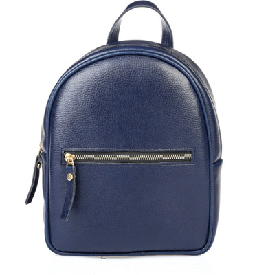 TEZONE leather look blue backpack_11_16 5 L Backpack(Black)