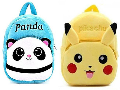 True Pro panda & pickachu 10 L Backpack(Multicolor)