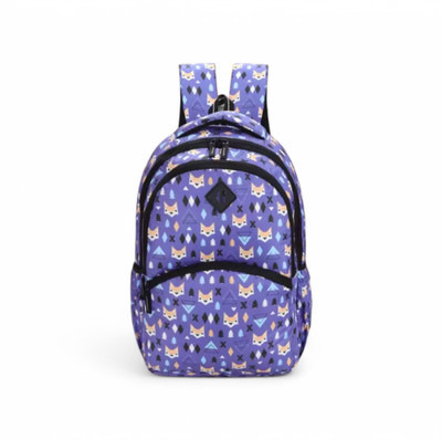 VimjayEnterprises Unisex Laptop Backpack With 2 Compartment & 1 Pocket With Padded Laptop Storage 14 L Laptop Backpack(Blue)