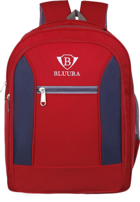 bluura School Bag 30 L Backpack(Red)