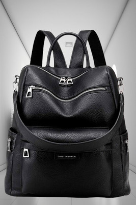 TrueArch Women Backpack Student Backpack Lightweight Comfortable 24 L Backpack(Black)