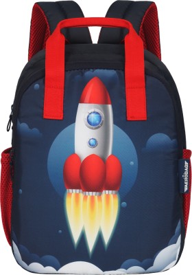 Aerobag Sky Rocket Play Group | Preschool | Nursery Backpack For Kids | Boys & Girls 12 L Backpack(Multicolor)