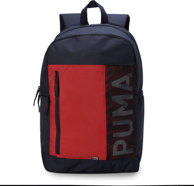 PUMA Colorblock Backpack V3 21 L Backpack(Blue)