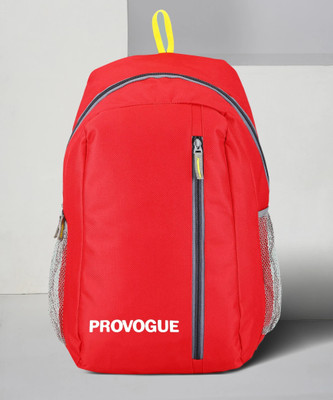 PROVOGUE DAYPACK Small Bags for daily use library office outdoor hiking 25 L Backpack(Red)