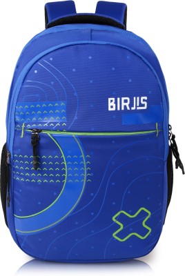 BIRJIS TRENDING School | Laptop Unisex Solid Backpack Bag For Men and Women 30 L Backpack(Blue)