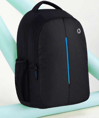HP LAPTOP BACK PACK Most popular college/office/School Bag 18.5 L Backpack(Black, Blue)
