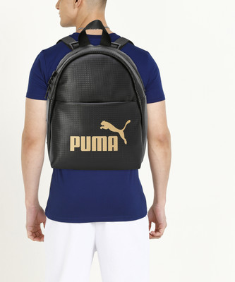 PUMA Core Up Minime 3L Backpack Black 3 L Laptop Backpack(Black)