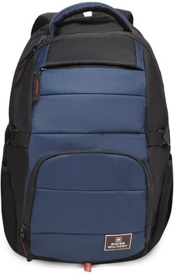 SWISS MILITARY Multi Utility Backpack with Dual Quick Access Pockets, 34 LTR 34 L Backpack(Blue)