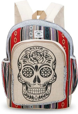 DOWL Laptop Backpack Himalayan Hemp Laptop Bag-AS8 19 L Laptop Backpack(Multicolor)