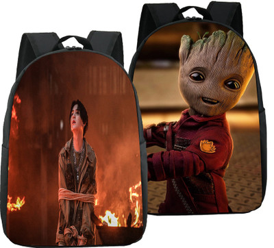 Plama A_DGTL-07+GROOT-COMBO_abc 30 L Backpack(Gold)