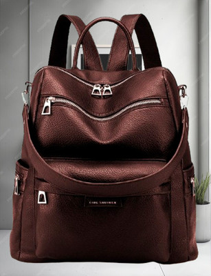 TrueArch Women Backpack Student Backpack Lightweight Comfortable 28 L Backpack(Brown)