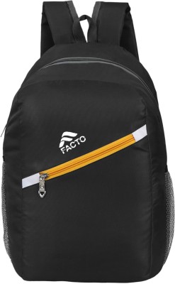 facto DAYPACK Small Bags for daily use library office outdoor hiking 25 L Backpack(Black)