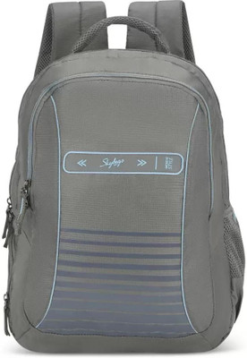 SKYBAGS NETWORK WITH (RC) RAIN COVER GREY 35 L Backpack(Grey)
