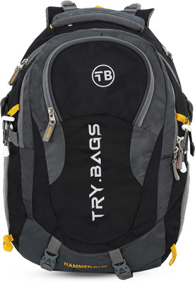 TryBags Hammer Chase 45 L Backpack(Grey, Black)