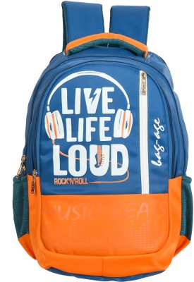 Ankit International Casual Bag/Backpack for Men Women Boys Girls/Office School College 38 L Backpack(Blue, Orange)