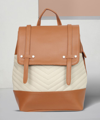 Leather Land 3 In 1 Smooth In TAN 5 L Backpack(Multicolor)