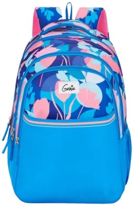 Genie Moonflower 36 L Laptop Backpack(Blue)