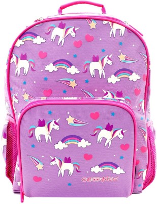 Scoobies Unicorn Glow in the Dark Bags 14 L Backpack(Pink, Purple)