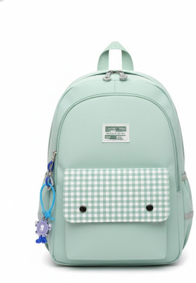 WALSON Trendy Kawaii Backpack For College or School Backpack | Standard Backpack 30 L Backpack(Green)