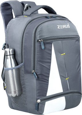 ZERUS Smart Utility Backpack with Laptop Sleeve Ideal for Students Tuition & Daily Use 30 L Laptop Backpack(Grey)