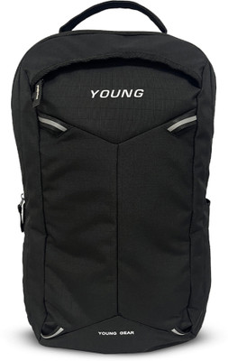 Young THE HUSTLE BACKPACK 22 L Laptop Backpack(Black)