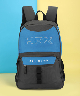 HRX by Hrithik Roshan Anti-theft Pocket Unisex Casual / College / Office / Travel Bag 30 L Laptop Backpack(Blue, Grey)