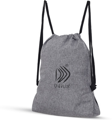 divulge eitherr grey drawst_11 18 L Backpack(Silver)
