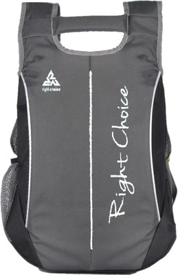RIGHT CHOICE New (2215) stylish tuff quality college school casual bag boy & girl 5 L Backpack(Grey)