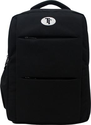 T-traxx Versatile Laptop Backpack: Spacious and Comfortable 17 L Laptop Backpack(Black)