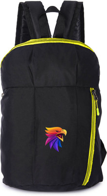 Cp Bigbasket Multicolor-Eagle-YellowZip-Bag_20 12 L Backpack(Black, Yellow)