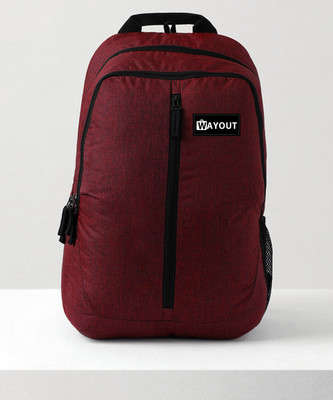 Wayout Travel ,Office ,School ,College,Casual Use For UniSex,Daily Use(1022) 30 L Laptop Backpack(Maroon)