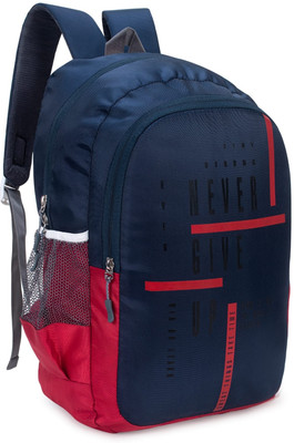 Monvlli Blue red 2150 18 L Laptop Backpack(Blue)