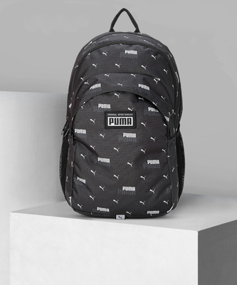 PUMA Academy Backpack 25 L Laptop Backpack(Black)