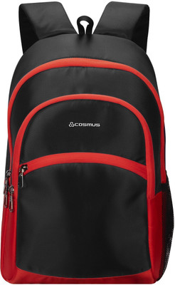 Cosmus Prism Casual College Daypack 41cm Medium Size 20-liter Daily use Black Resistance Backpack Bag 20 L Backpack(Black)