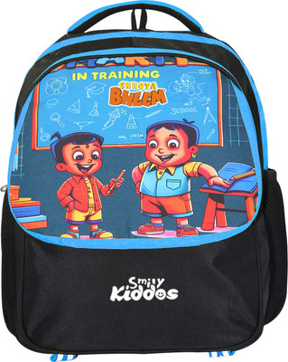 smily kiddos Licensed Chhota Bheem Preschool Backpack III - Blue 10 L Backpack(Blue)