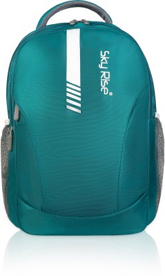 SKY RISE Medium 30 L Laptop Backpack Waterproof Laptop Backpack/School Bag/College Bag 30 L Backpack(Green)