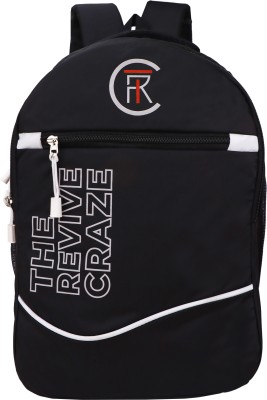 The Revive Craze M14 25 L Backpack(Black, White)