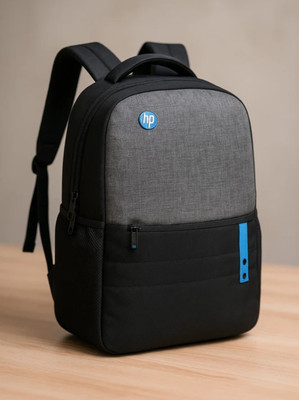 HP Unisex Essential Dynamic Backpack 28 L Laptop Backpack(Black, Grey)