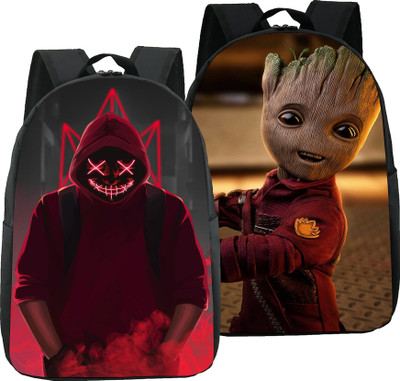 Plama A_DEVIL+GROOT 1-COMBO_abc 30 L Backpack(Maroon)