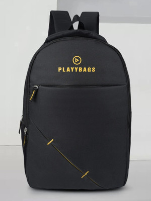 PLAYYBAGS BOSS-2 MEDIUM Laptop ,College, Office 25 L Backpack(Black)