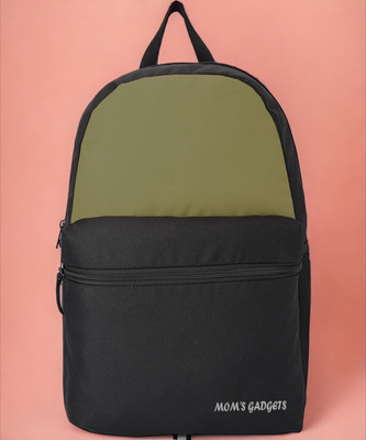 MOM'S GADGETS Laptop Backpack For College School Travel Office Casual Use 22 L Laptop Backpack(Black, Red)