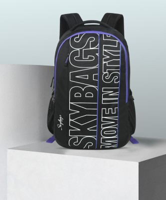 SKYBAGS Graf Plus 01 Laptop Backpack (E) Black 22 L Laptop Backpack(Black)
