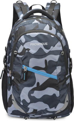 PROVOGUE Spacy unisex bag with rain cover and reflective strip 35 L Laptop Backpack(Multicolor)