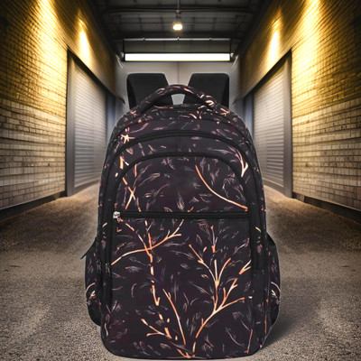 JairaJ backpack for men backpack bags bagpack(S-19.1*14) 34 L Laptop Backpack(Black)