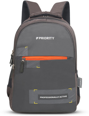 Priority Focus 001 Grey 32 L Laptop Backpack(Grey)