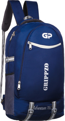 Grippzo Adventure Pro 70L Waterproof Rucksack for Hiking, Trekking & Travel 70 L Laptop Backpack(Blue)