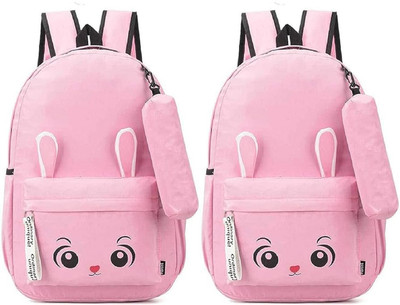 Zenvault Trendy Casual College Backpacks, Designer School/College/Picnic Bag 12 L Backpack(Pink)