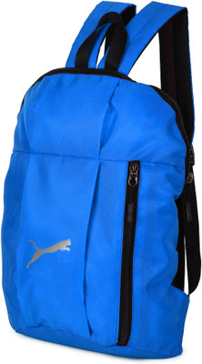 HMFURRYS FINEST Small Bag for Daily Use 1 Main Compartment With Front Zip Pocket Mini Backpack 12 L Backpack(Blue)